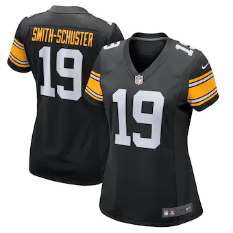 womens nike juju smith schuster black pittsburgh steelers a